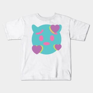 Devil Love Pastel Cute Emoji Kids T-Shirt